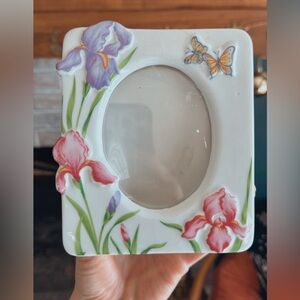 Vintage Cottage Core Floral Picture Frame